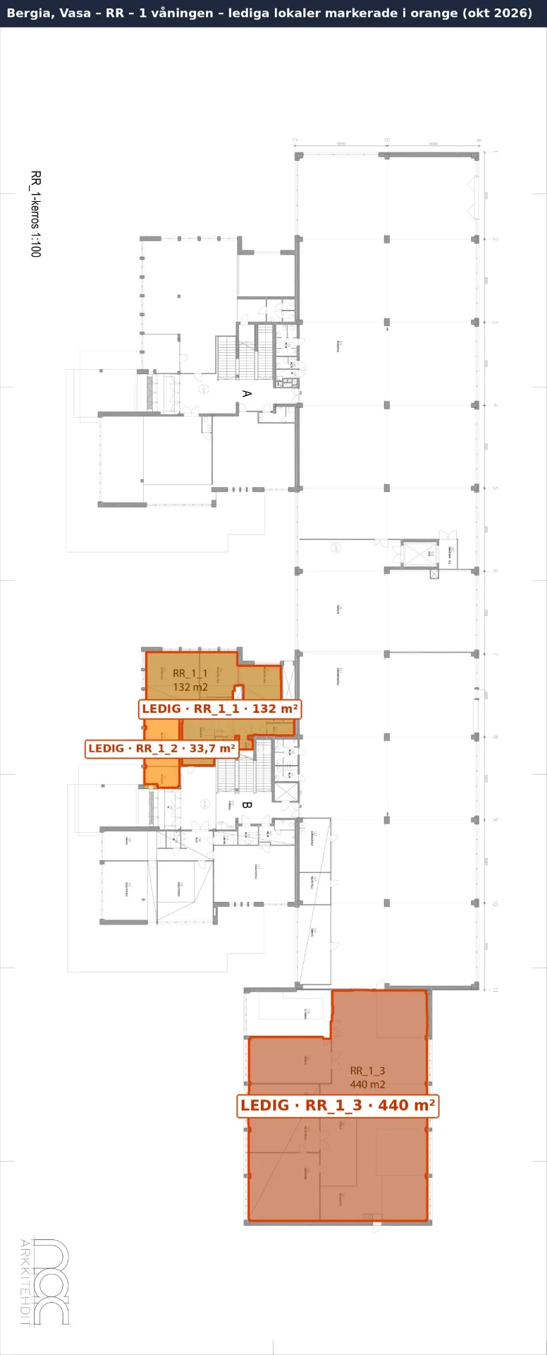 Floor plan – RR_1_3 – 440 m², suitable as garage or workshop